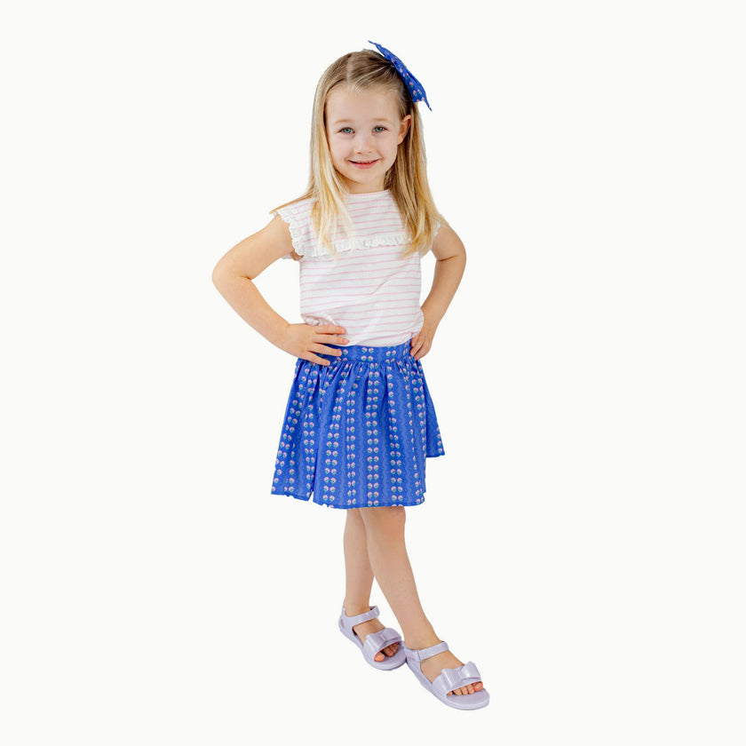 Circle Skirt in Floral
