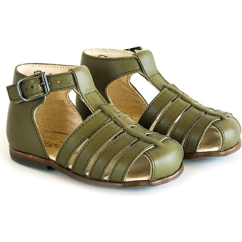 Jules T-Strap Sandal, Green