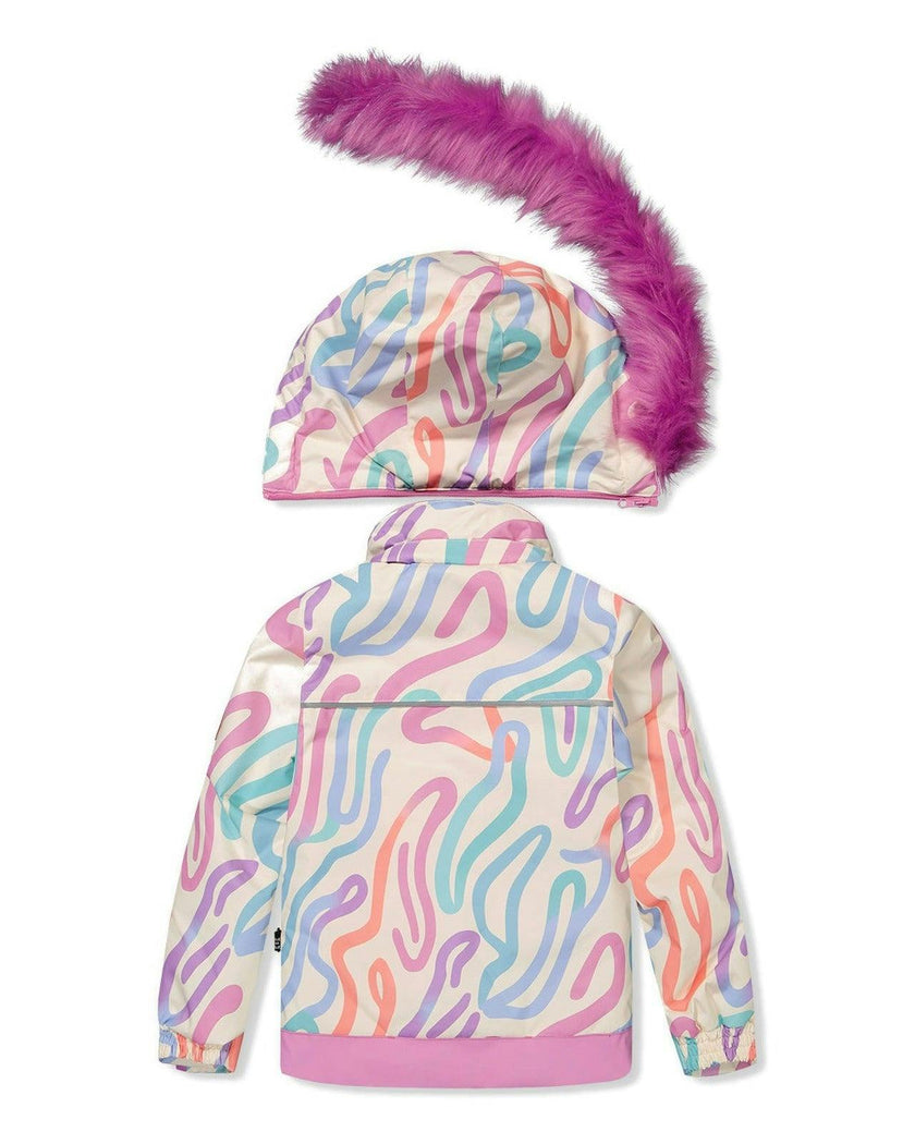 Two Piece Discover Snowsuit Multicolored Line Print
