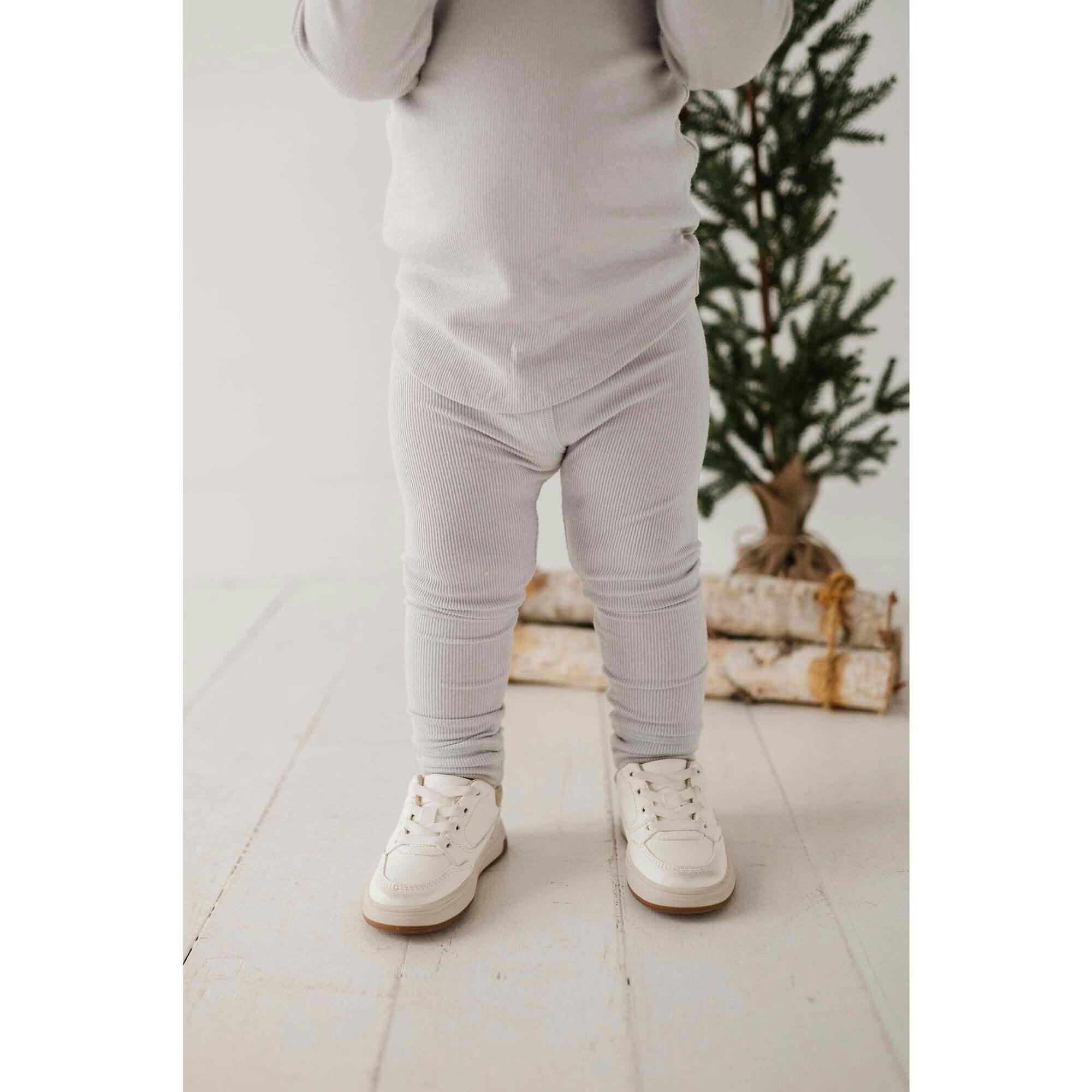 Ribbed Leggings Dusky Orchid