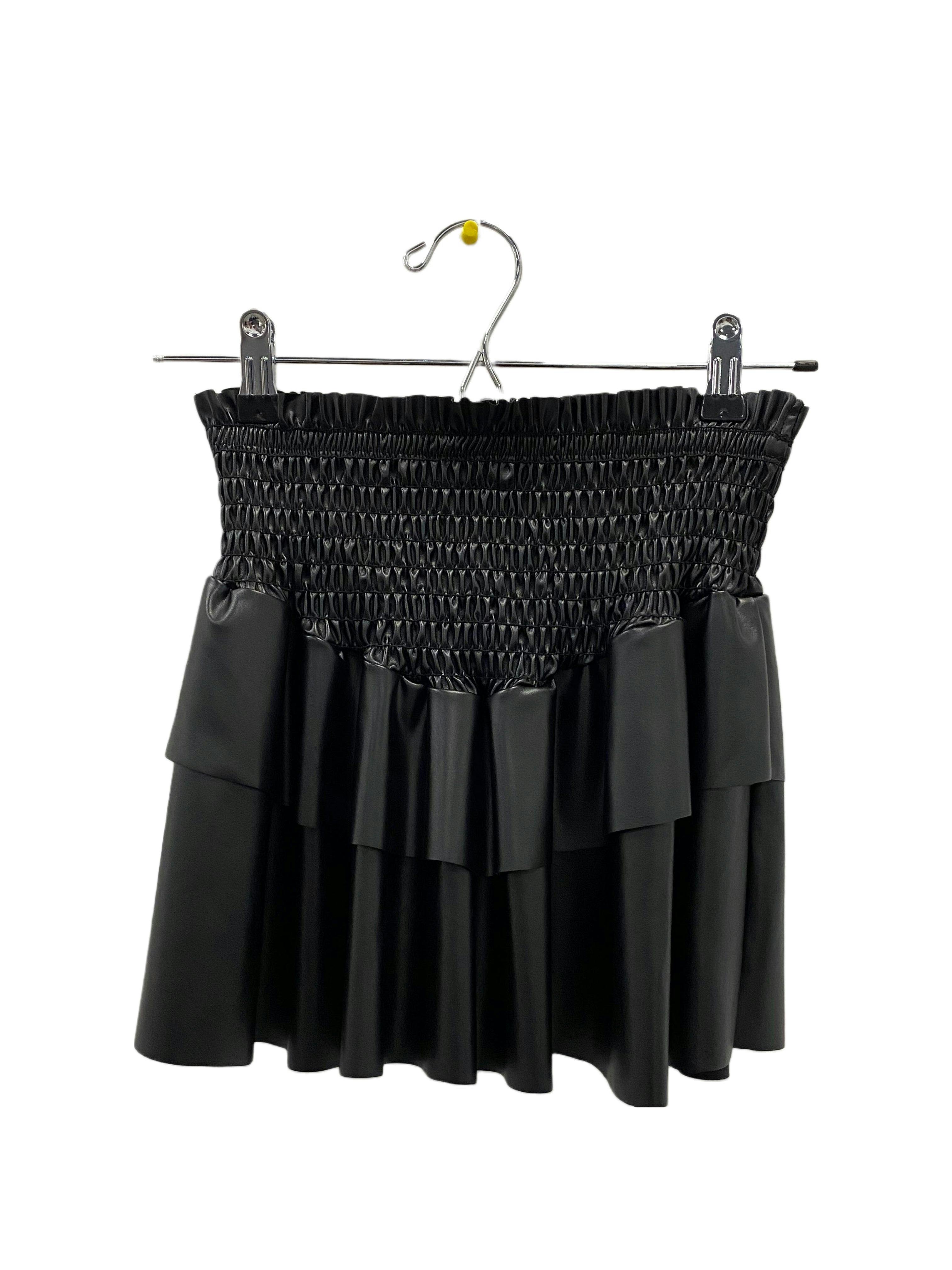 Kids Leather Julia Skirt