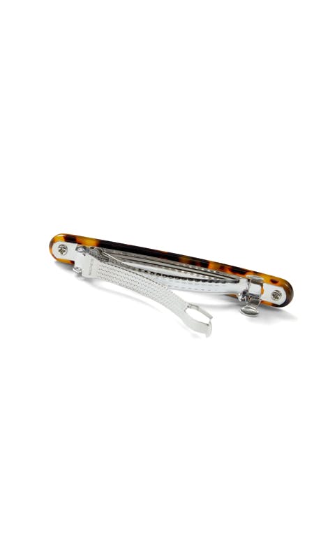Midi Paris Barrette in Classic Tortoise