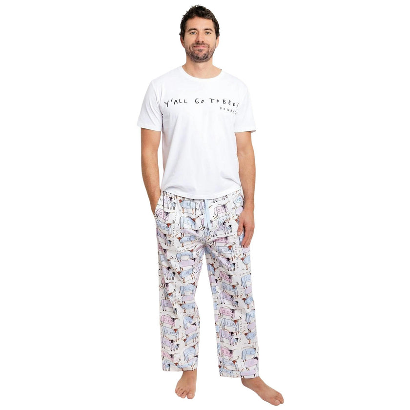 Men's Drawbertson Y'All Go To Bed T-Shirt