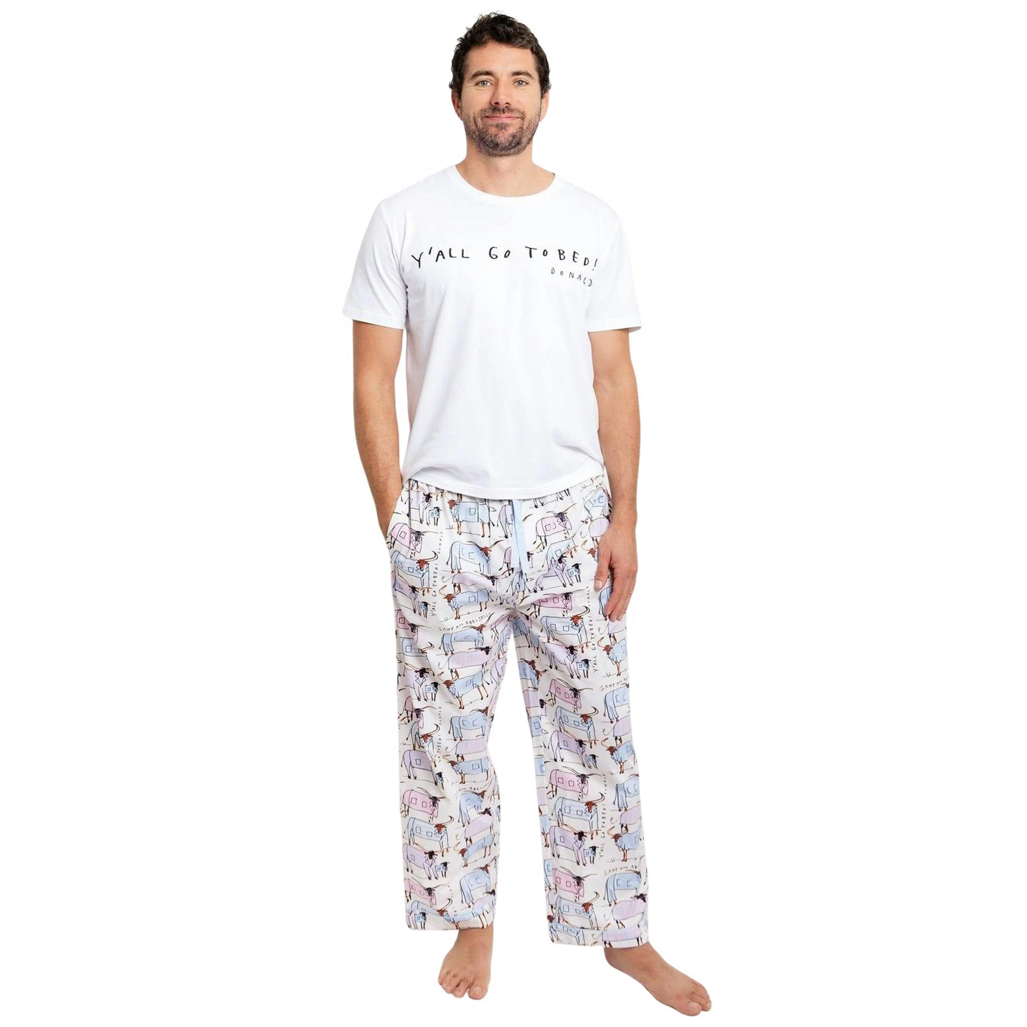 Men's Drawbertson Y'All Go To Bed T-Shirt