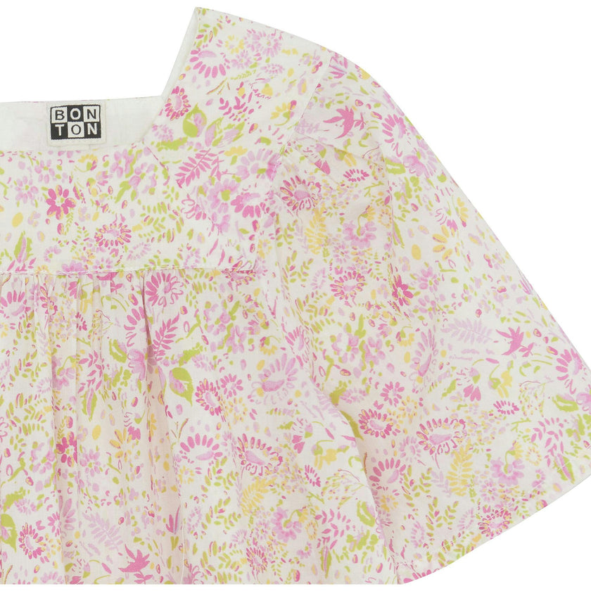 BONTON Neon Fleur Elisha Blouse