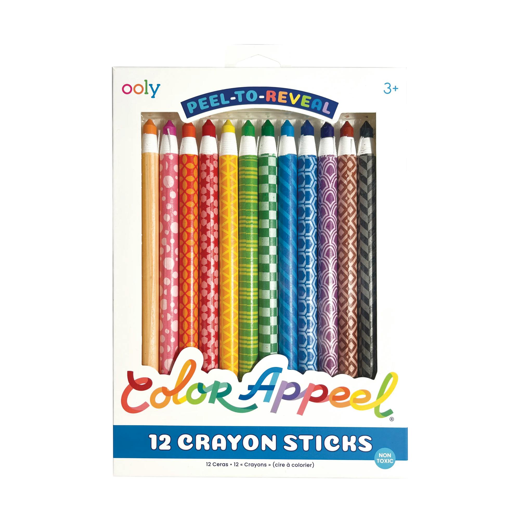 Color Appeel Crayon Sticks - Set of 12