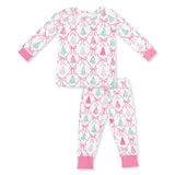 Bow Trellis Tree - Long Sleeve Loungewear Set