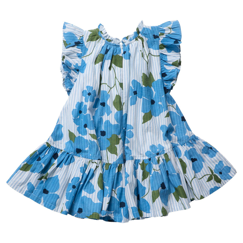 Girls Harper Dress - Hibiscus Floral