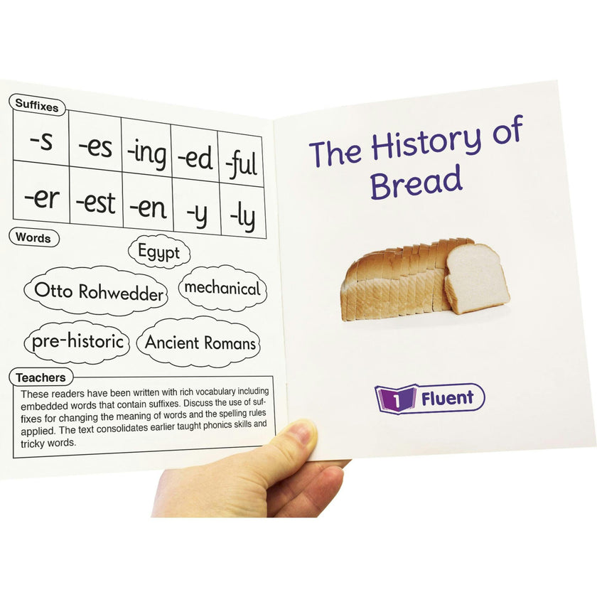 Letters & Sounds Phase 6 Set 2 Non-Fiction Educational Learning Set
