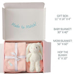 SNUGGLE TIME -  Matching Lennox Blankets for Mom, Baby and Plush Toy