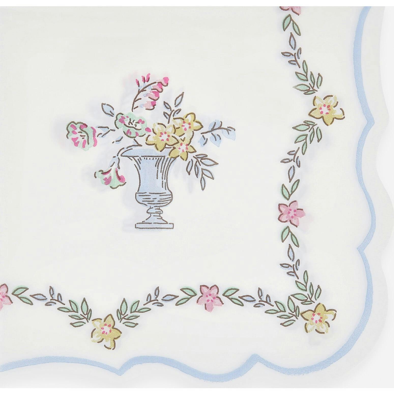 Chintz Border Large Napkins