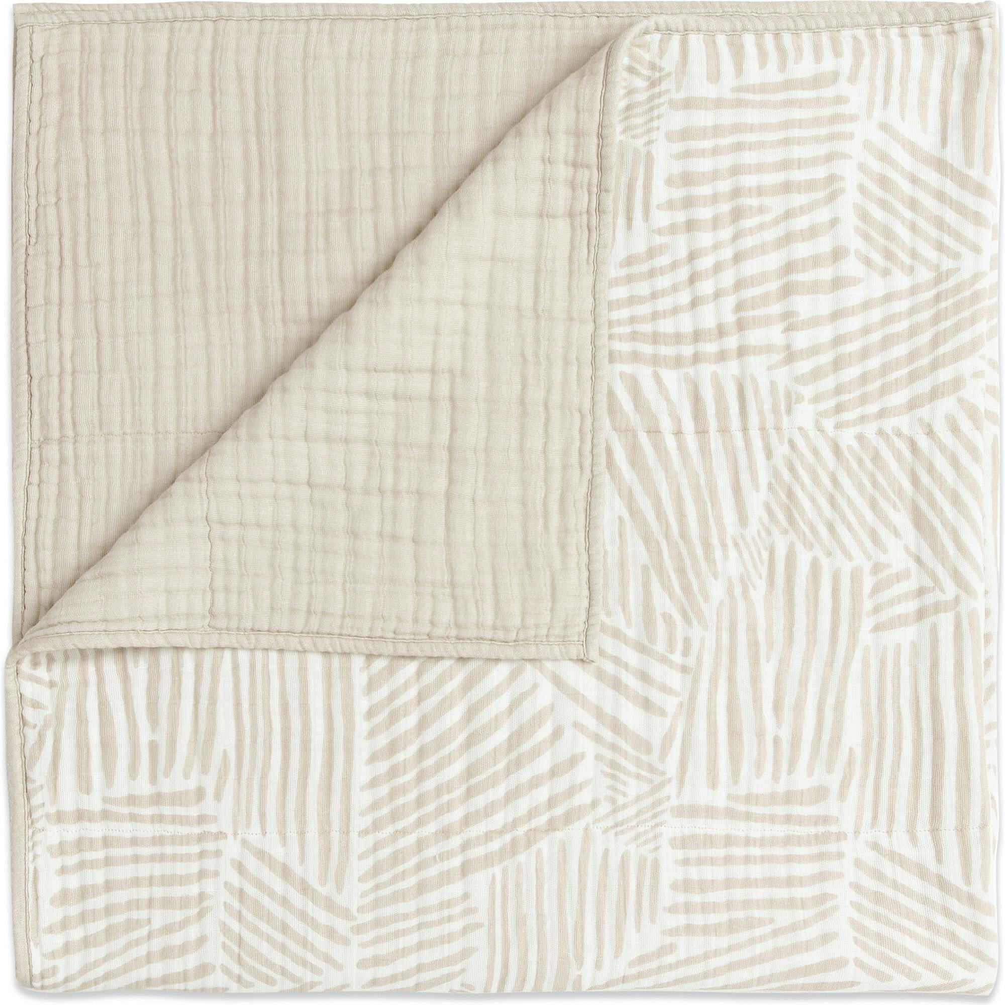 Organic Muslin Cotton 3-Layer Quilt