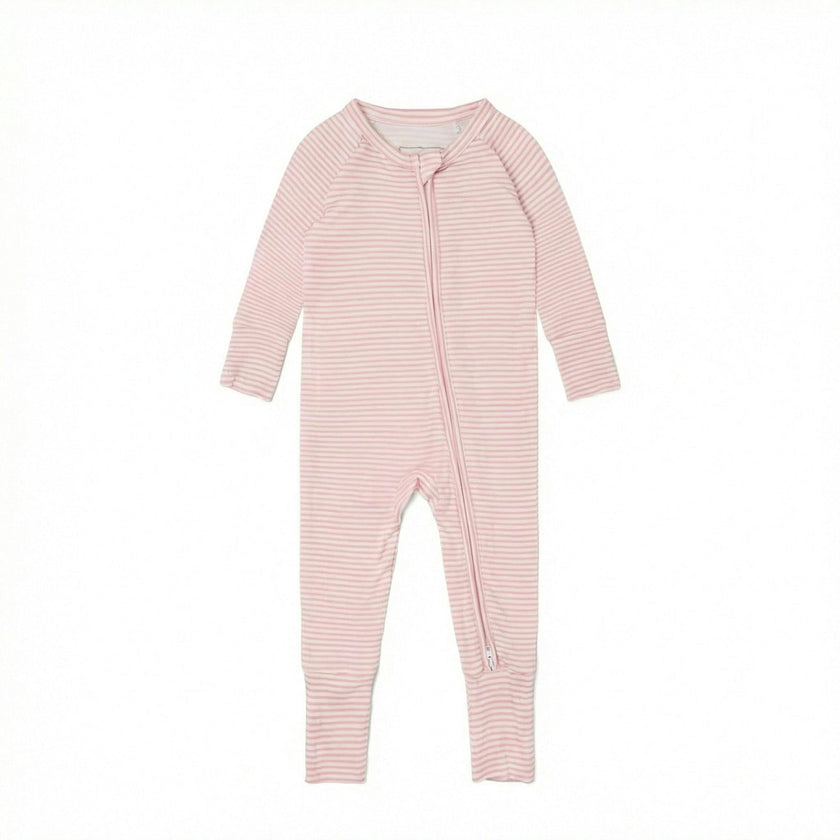 Peony Stripe Bamboo Sleeper