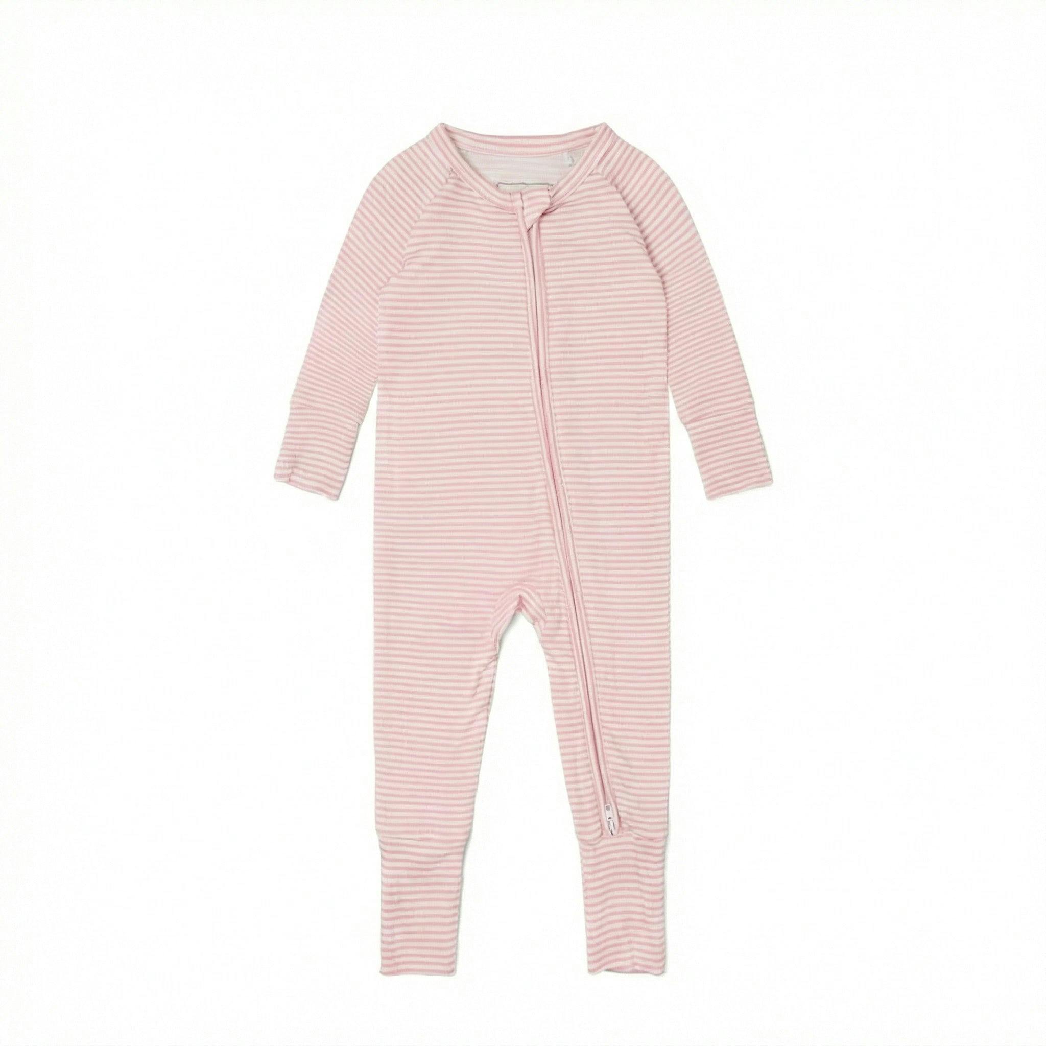 Peony Stripe Bamboo Sleeper