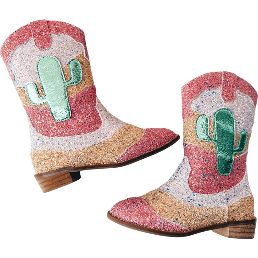 Cowgirl Cactus Cooler Boots