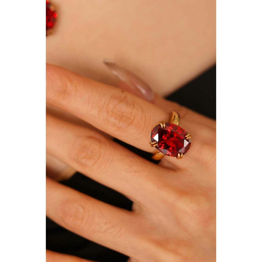 Cherry Glow Ring