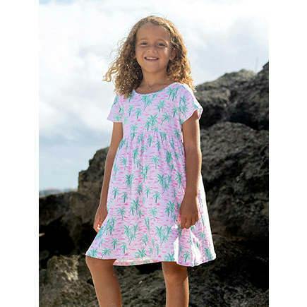 UPF 50+ Laya Short Sleeve Tee Dress