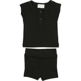Ladder Stripe Short Set