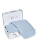 Cashmere Baby Blanket in Light Blue