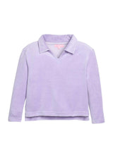 Polo Pullover - Lavender Velour