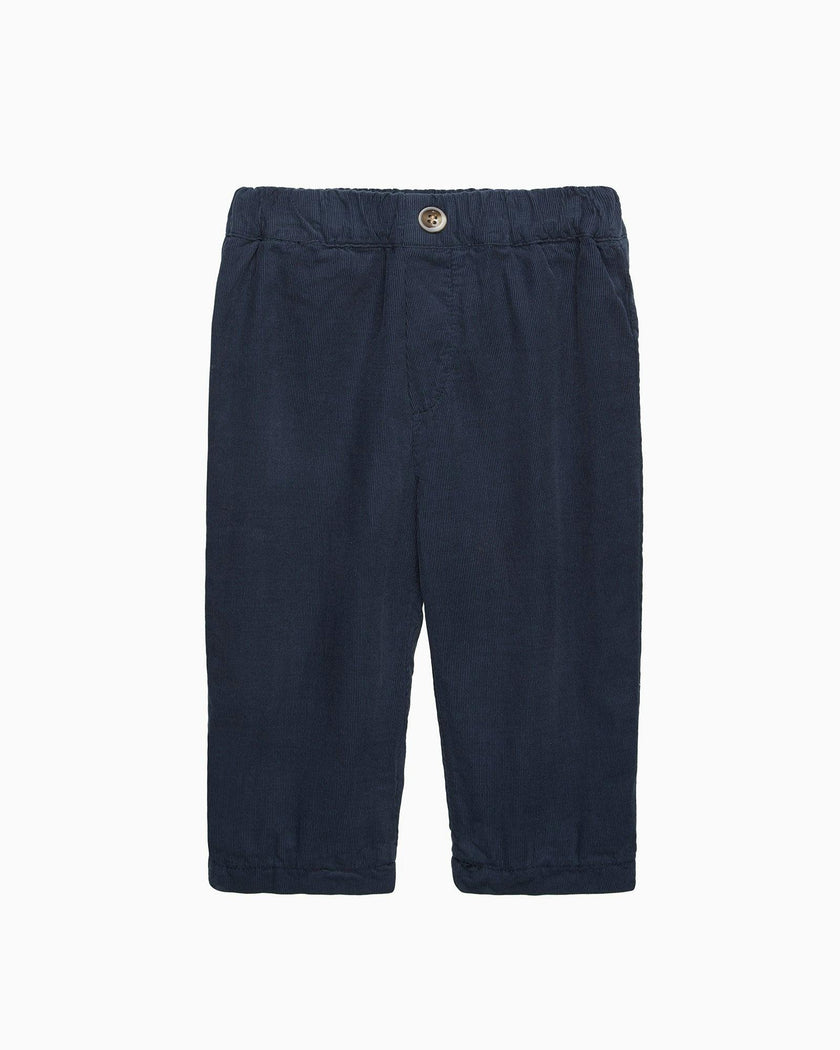 Baby Rafferty Cord Pants in Navy