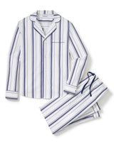 Men's Poplin Pajama Set in Parlor Stripe