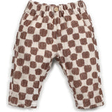 Checkered Corduroy Pants