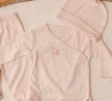 Embroidered Three Piece Set