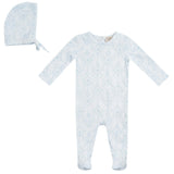 Boat/ Floral Print Onesie