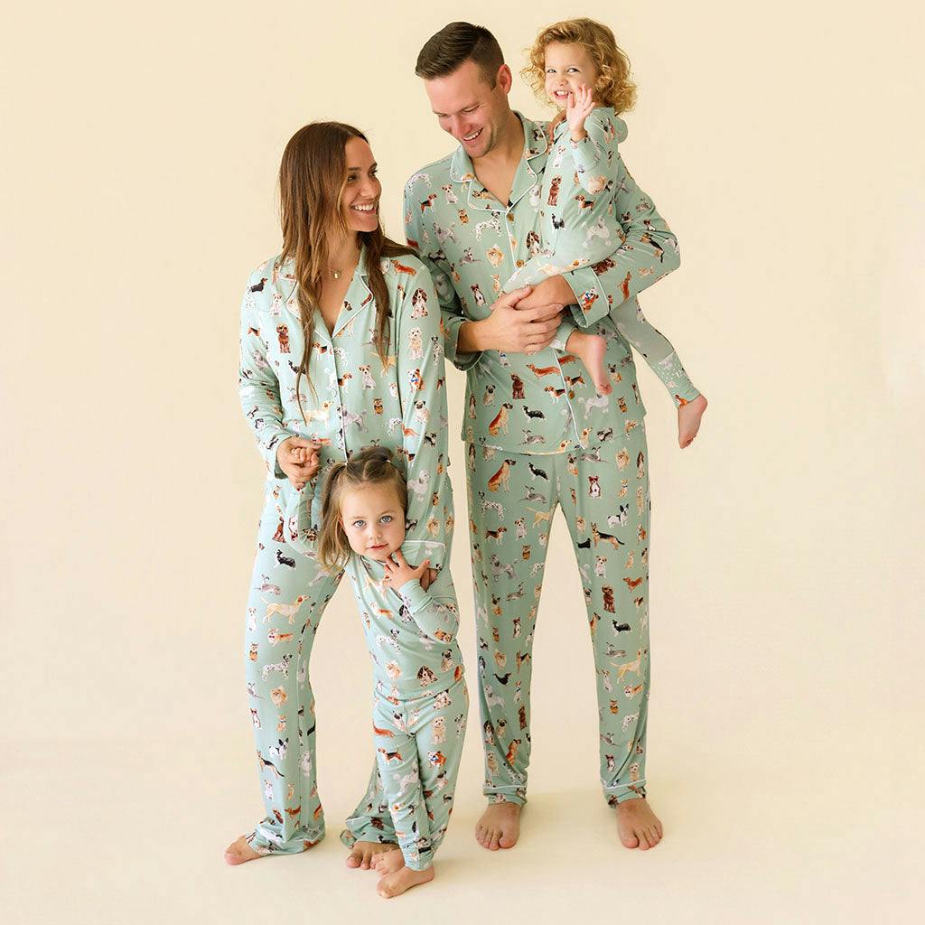 Posh Puppies Men's Luxe Pajama Pant Set