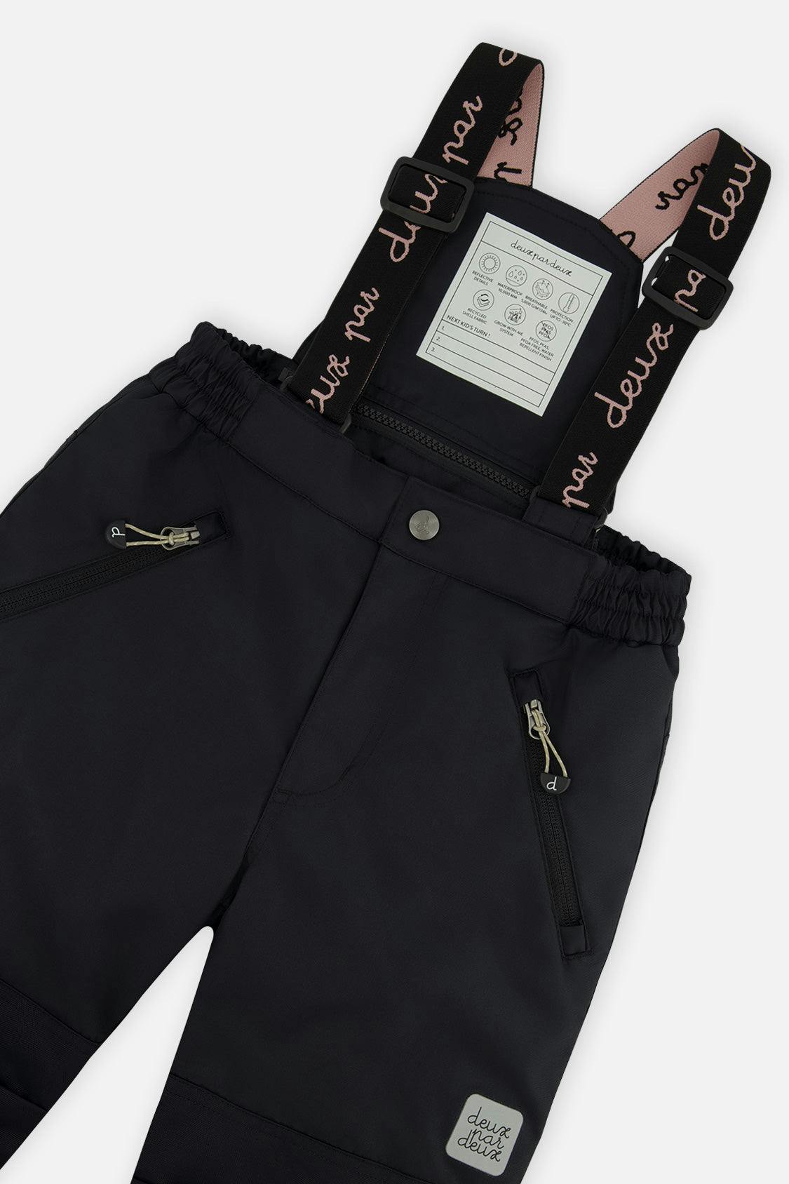 Two Piece Play Snowsuit Black