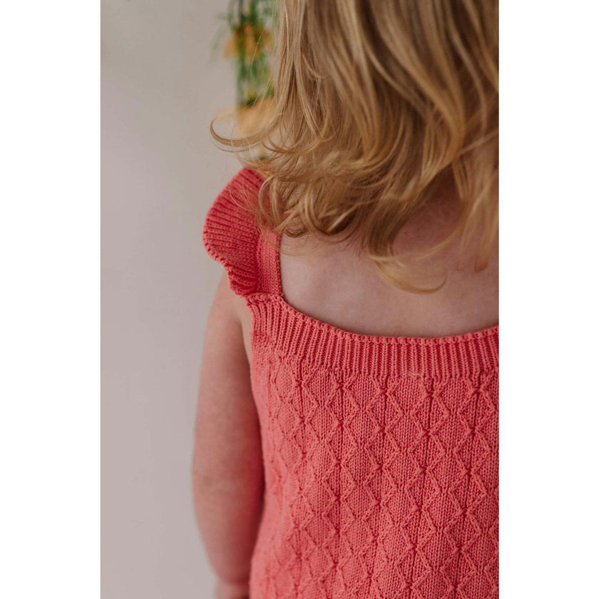 Baby Girl Knit Sweater Bodysuit