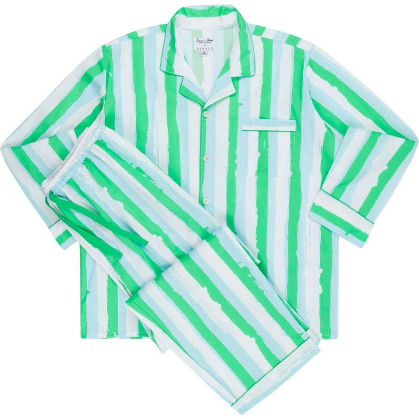 Men's Drawbertson Wild Stripes Long PJ Set
