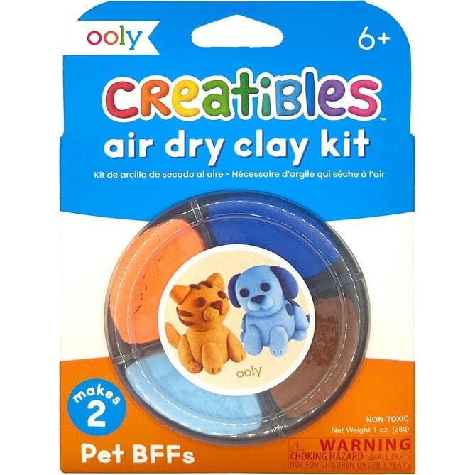 Creatibles Mini Air Dry Clay Kit - Pet BFFs - 2 Designs