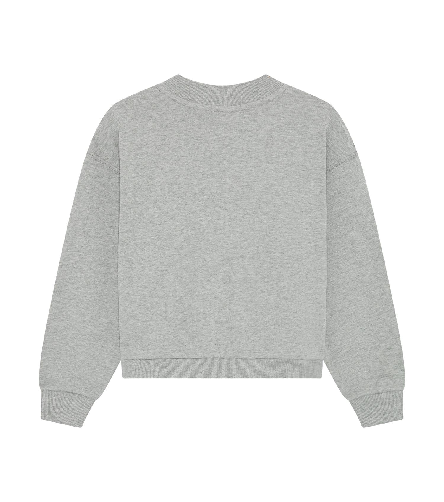 Varsity Sweat Cardigan, Grey