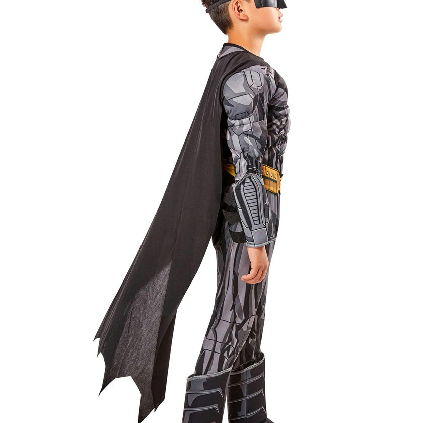 Boys Deluxe Justice League Muscle Chest Batman Costume