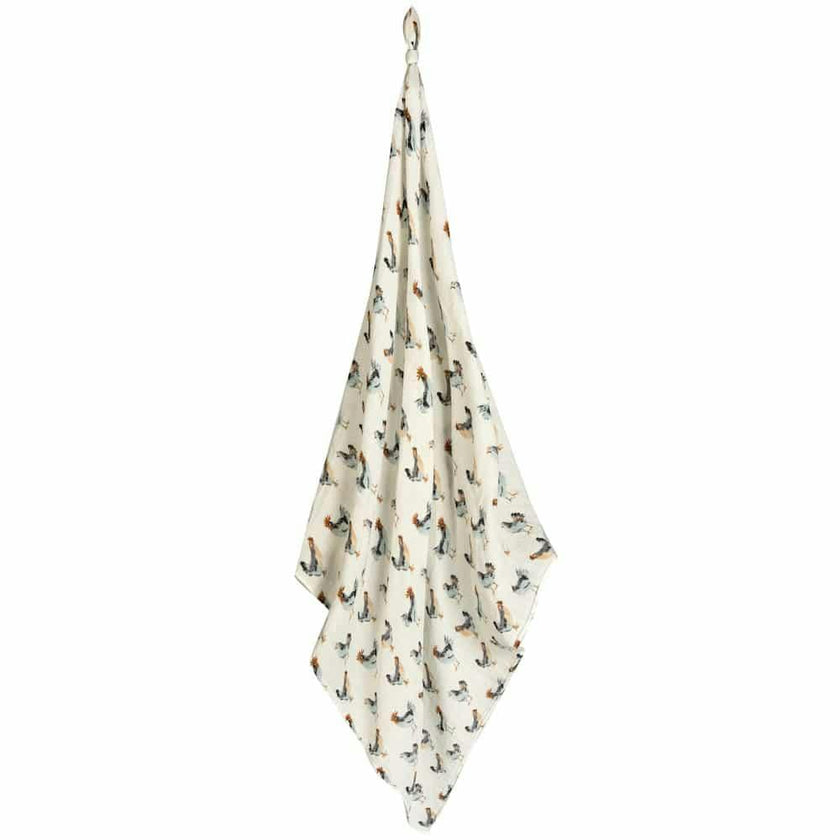 Organic Cotton Muslin Swaddle Blanket