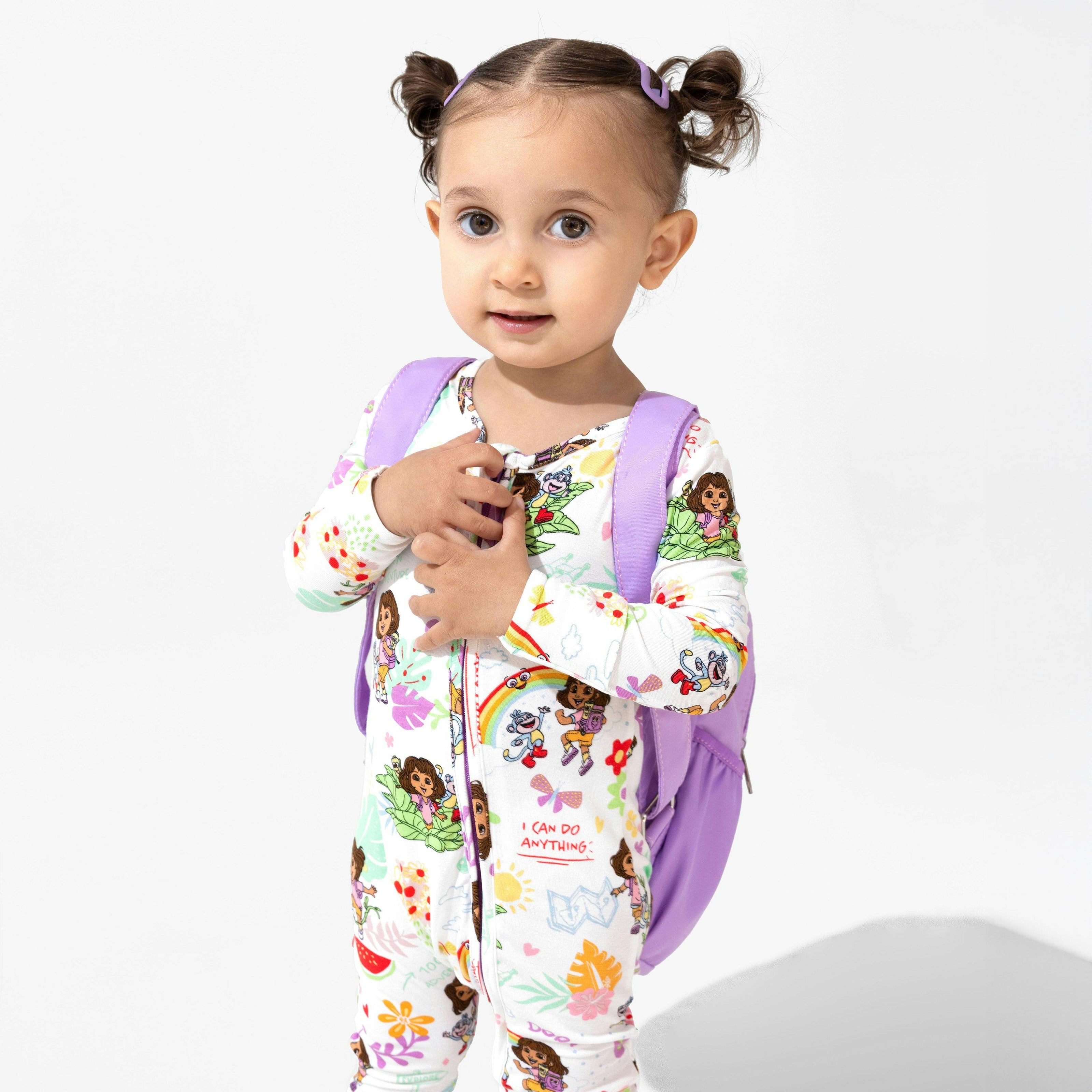 Dora: Tropical Dreams Bamboo Convertible Footie