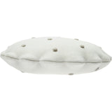 Round Knitted Biscuit Cushion