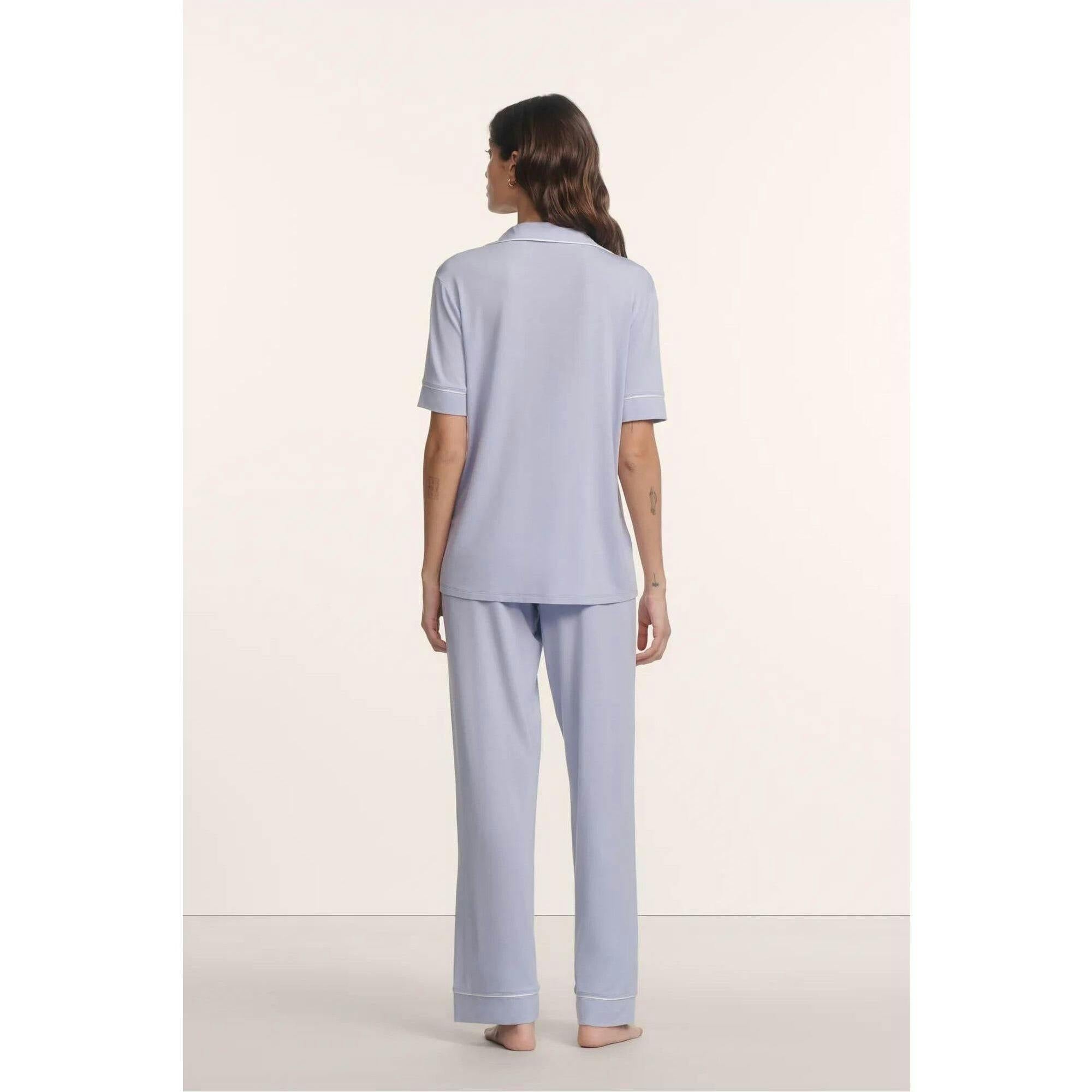 Gisele TENCEL™ Short Sleeve & Pant PJ Set, Purple