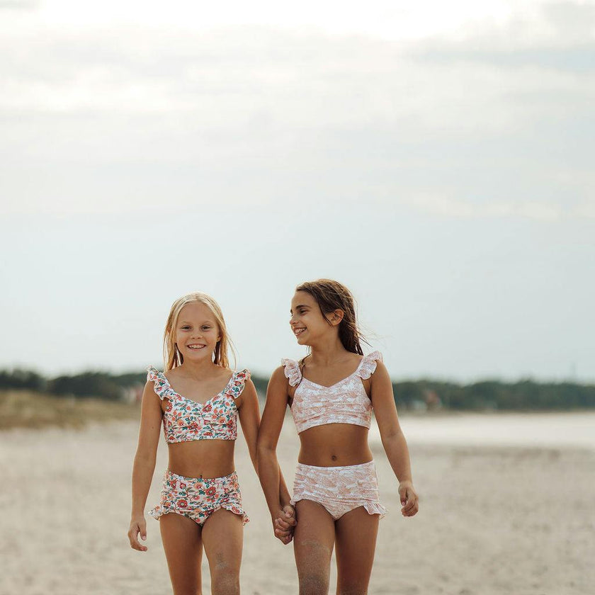 Ruffle 2 Piece Bikini | UPF + Recycled - Pegasus