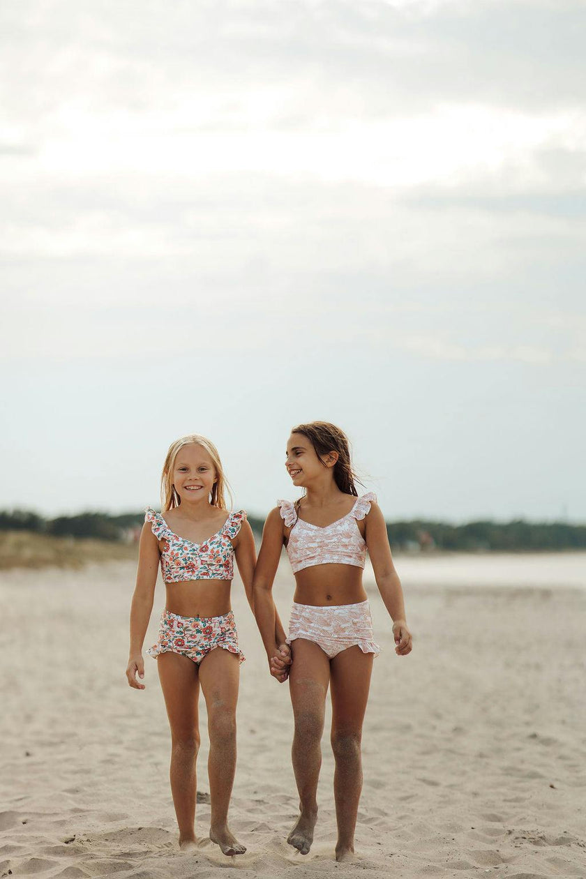 Ruffle 2 Piece Bikini | UPF + Recycled - Pegasus