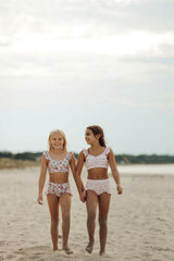 Ruffle 2 Piece Bikini | UPF + Recycled - In Bloom