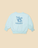 Organic Weekend Sweatshirt in Cotton Candy