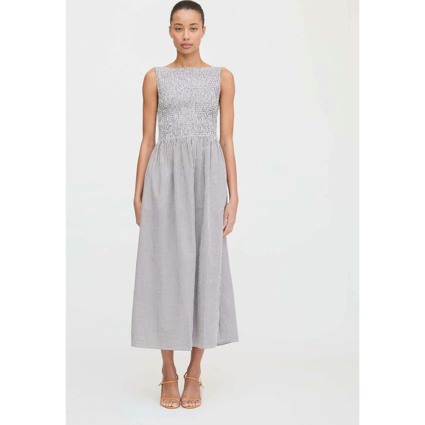 The Cosima Nap Dress - Chocolate Gingham