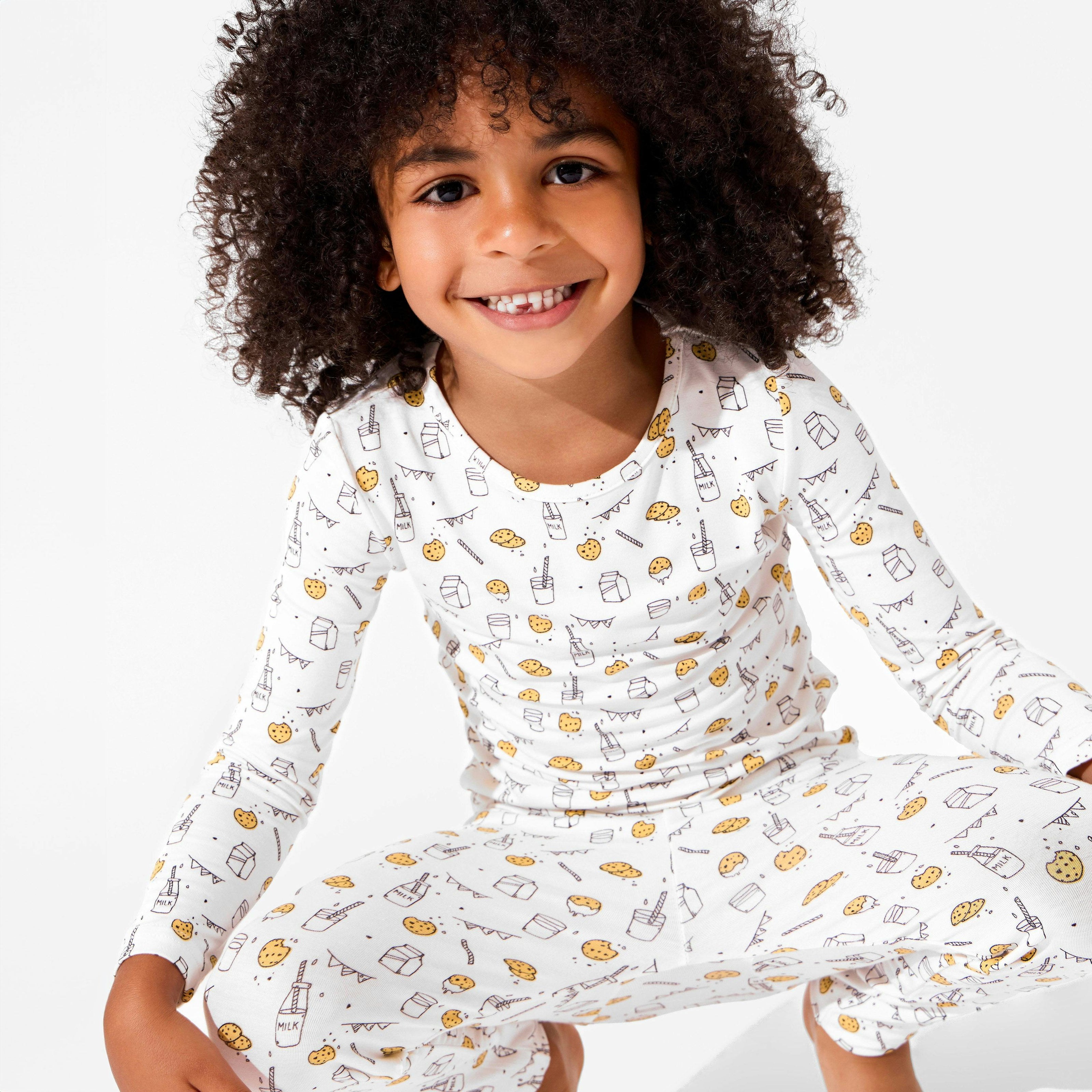 Milk & Cookies Original Bamboo Kids Pajamas