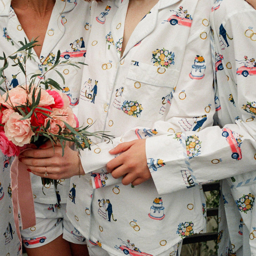 Happily Ever After - Short PJ Set - Cloud