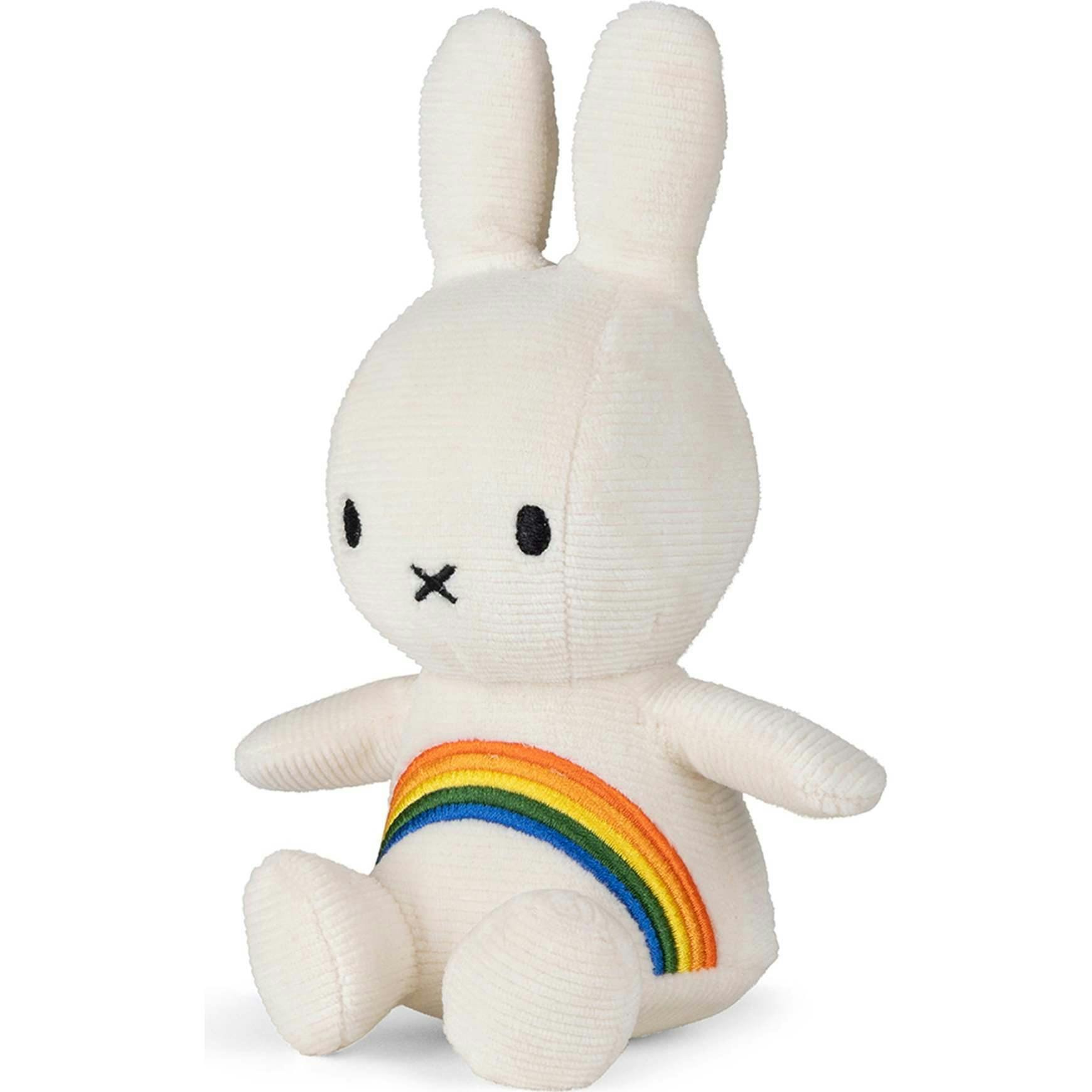 Plush Miffy Rainbow Offwhite 7