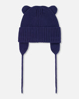 Baby Knit Hat Navy Blue