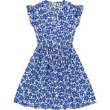 Juniper Button Front Dress, Blue